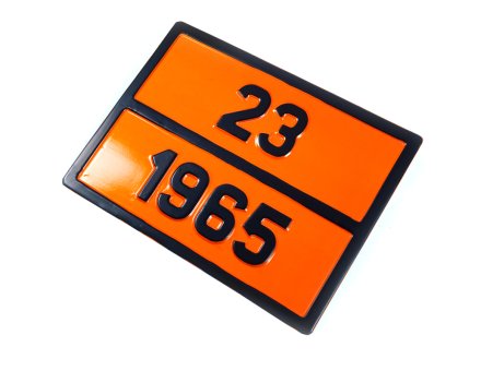 Табличка опасный груз ’23-1965’ (Газ)