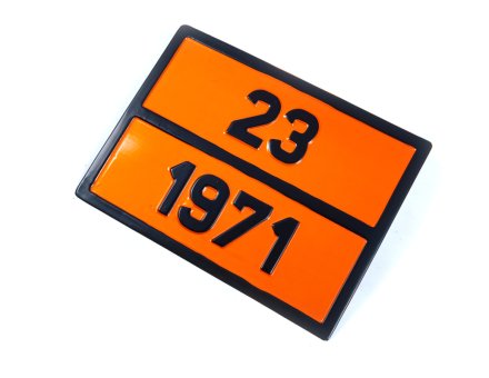 Табличка опасный груз ’23-1971’ (Природный газ)