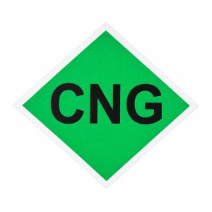 Наклейка CNG 80×80 мм.