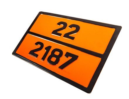  Табличка опасный груз «22-2187»
