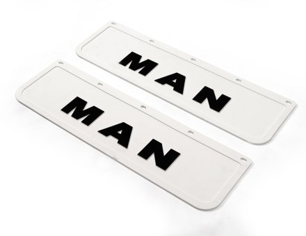 Брызговики белые Man 65*22
