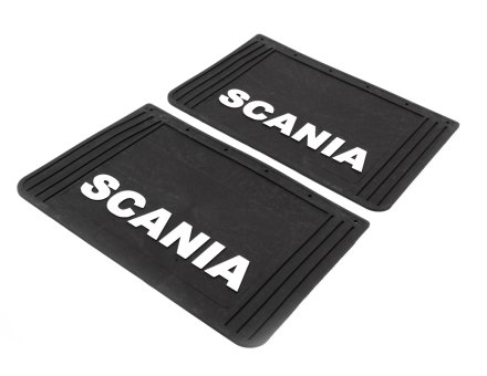 Брызговики Scania (обьемный текст) 60*40