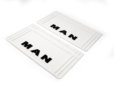 Брызговики белые Man 64*36