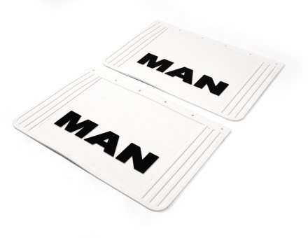 Брызговики белые Man 60*40