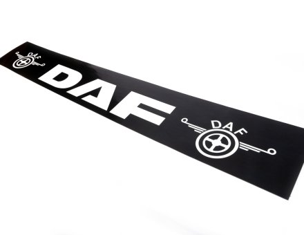 Брызговик DAF (белая надпись) 35*240