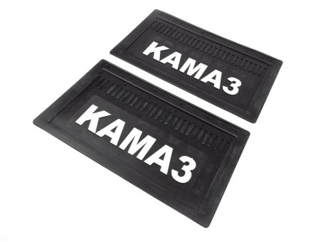 Брызговики задние КАМАЗ 62*35 обьемный текст