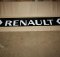 Брызговик RENAULT (белая надпись) 35*240