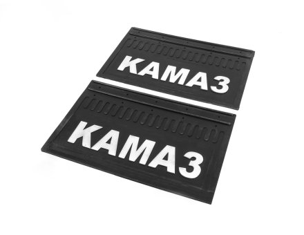 Брызговики передние КАМАЗ (35*50) обьемный текст