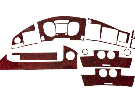 Накладки на панель Neoplan Starliner (2009-...) (Meric, 11 деталей) 94000063