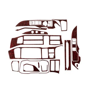 Накладки на панель Scania R-Series (2019-...) (Meric, 19 деталей) 94000075