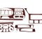 Накладки на панель Daf LF (2001-...) (Meric, 23 деталей) 9400005