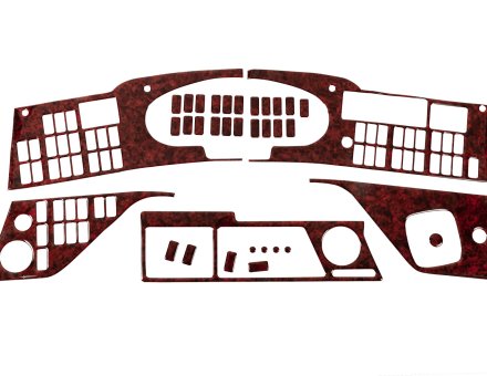 Накладки на панель Setra S 400-417 HDH (2002-...) (Meric, 35 деталей) 94000078