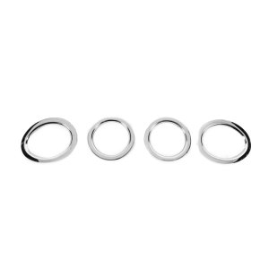 Накладки на противотуманные фары Scania нержавейка FSC178