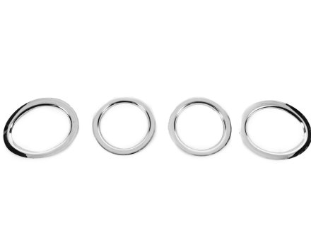 Накладки на противотуманные фары Scania нержавейка FSC178