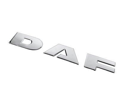 Накладки на буквы Daf нержавейка