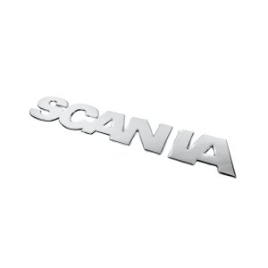 Накладки на буквы Scania нержавейка