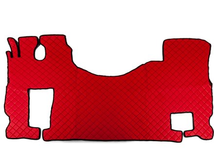 Ковер в салон Mercedes Actros MP2-3 экокожа красный автомат 559938370