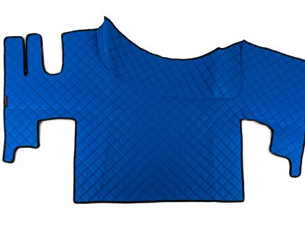 Ковер в салон Renault Gama T экокожа синий (ровный пол) автомат GP3935