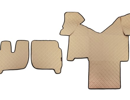 Коврики в салон Iveco Stralis бежевые (автомат)