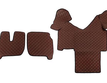 Коврики в салон Iveco Stralis коричневые (автомат) GP3948