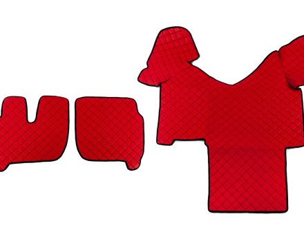 Коврики в салон Iveco Stralis красные (автомат) GP3947112