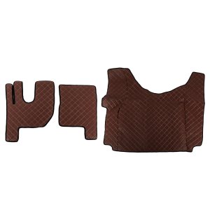 Коврики в салон Renault Gama T экокожа коричневые автомат GP3908