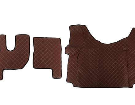 Коврики в салон Renault Gama T экокожа коричневые автомат GP3908