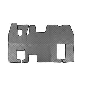 Коврик в салон Renault Magnum экокожа серый (поворотное пассажирское сиденье)(автомат)