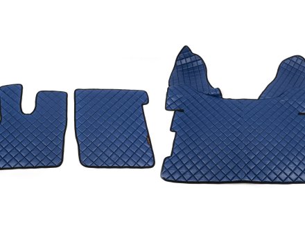 Коврики Daf XF 106 синие из 3-х частей