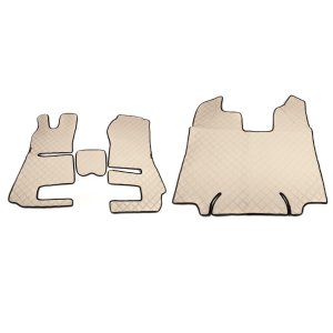 Коврики Scania 2013+ бежевые из 3-х частей