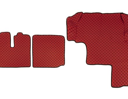 Коврики MAN TGA XXL красные (автомат)