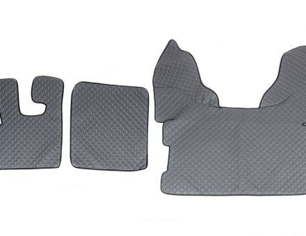 Коврики в салон Daf XF 105 экокожа серые (автомат)