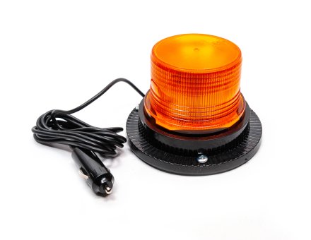 Мигалка желтая диодная 12-24 вольт (магнит) 201704