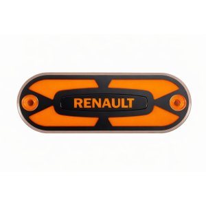 Фонарь габаритный неоновый желтый с логотипом Renault L0545Y