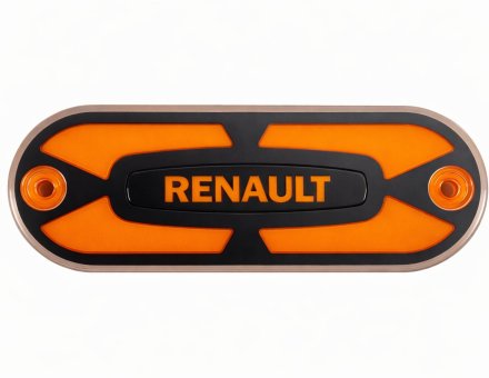Фонарь габаритный неоновый желтый с логотипом Renault L0545Y
