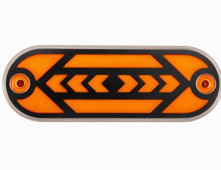 Фонарь габаритный неоновый желтый L0541Y