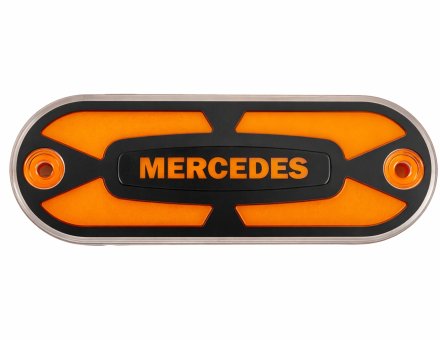 Фонарь габаритный неоновый желтый с логотипом Mercedes L0543Y