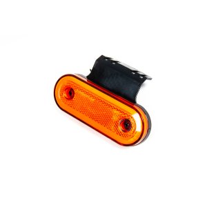 Фонарь неоновый желтый 12-24в. с кронштейном 0295