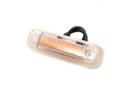 Фонарь габаритный диодный в резиновом корпусе желтый 0227