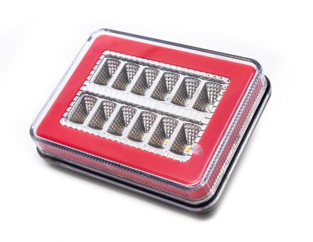 Фонарь задний 4-х функциональный (стоп, габарит, поворот, задний ход) 24 вольт BAD313