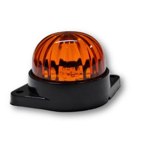 Фонарь габаритный диодный круглый желтый 12-24 вольт HM-1224YD