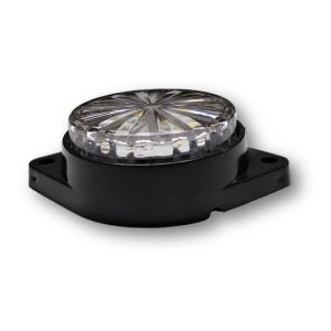 Фонарь габаритный диодный круглый белый 12-24 вольт HM-1224B