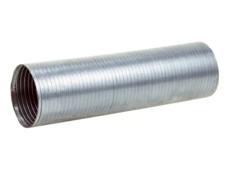 Гофра выхлопной системы оцинкована d=120 мм. (1м.)