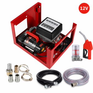 Мини АЗС KWT-82 12V 380 Вт с механическим счетчиком 30–40 л/мин