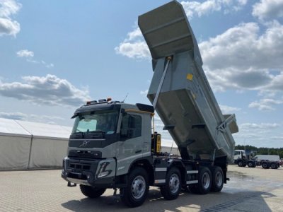Обзор Volvo FMX 500 8X4: Мощный самосвал премиум-класса