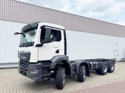 Обзор внедорожного шасси MAN TGS 35.480 8x8 (Евро-6)
