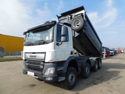 Самосвал DAF CF 450 FAD 8X4 (Евро-6): обзор строительного грузовика