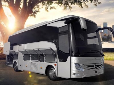 Mercedes-Benz Glory Erener (Евро-6): обзор компактного туристического автобуса