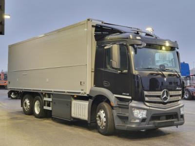 Обзор мощной модели для тяжелых перевозок Mercedes-Benz Antos 2546 6x2