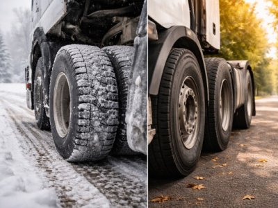 Как сезонность влияет на ресурс грузовых шин?